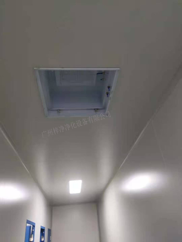 潔凈室高效送風口安裝現場實拍圖 潔凈室高效送風口安裝現場實拍圖
