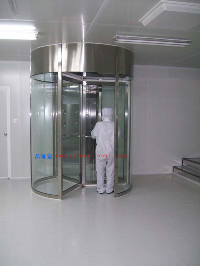 旋轉門風淋室