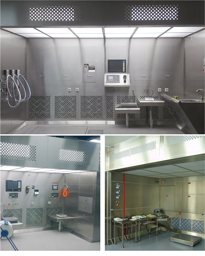 負壓稱稱量罩通過創造一個低氣壓的環境，防止生產過程中的粉塵、揮發物等有害物質逸散到外界環境中，同時確保稱量結果的準確性。